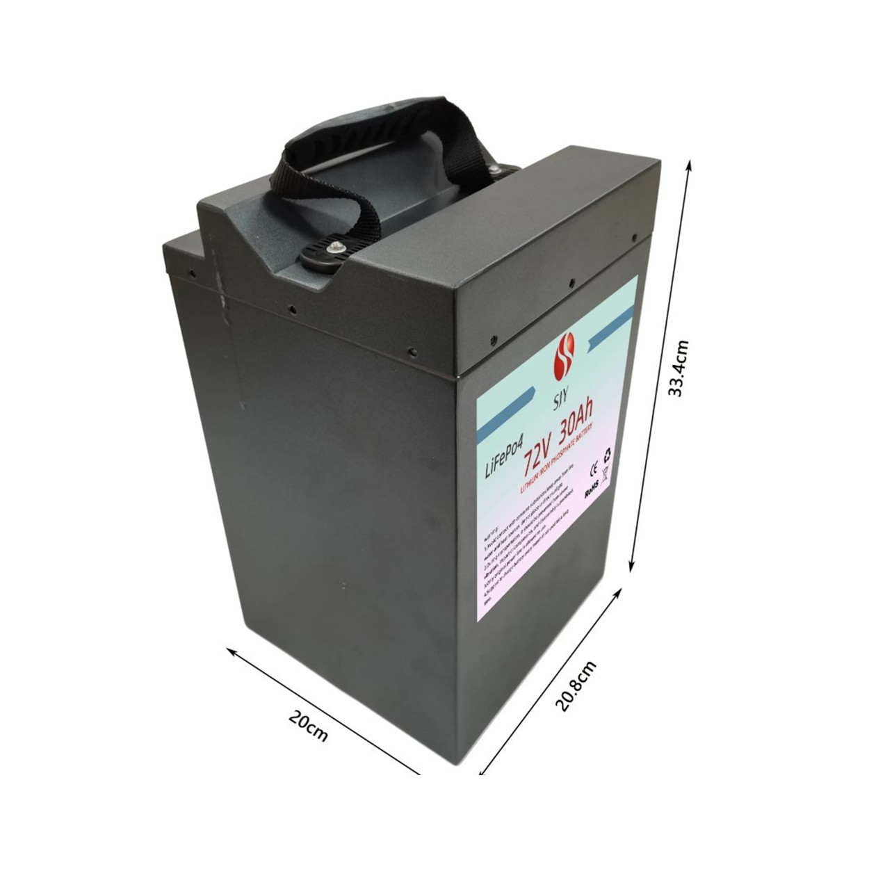 72V 30Ah Lifepo4 Battery