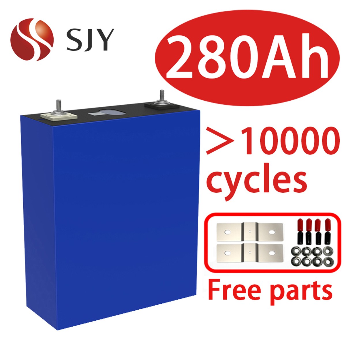 3.2V 280Ah LiFePO4 Battery Cell