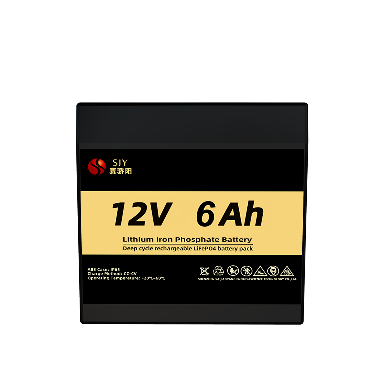 12V 6Ah Lifepo4 Battery